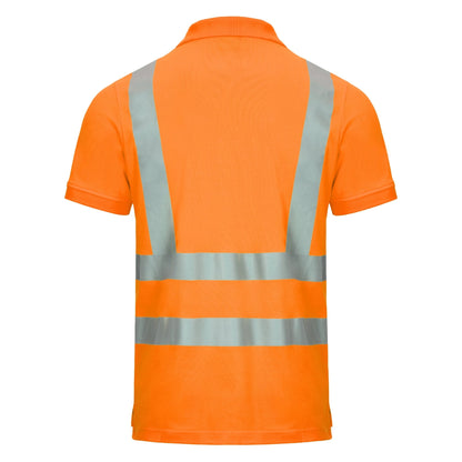 NITRAS MOTION TEX VIZ, pikétröja med hög synlighet