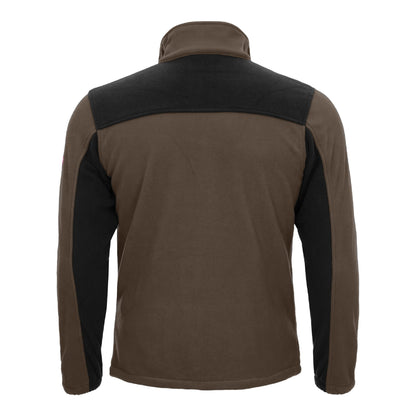 NITRAS MOTION TEX PLUS, fleecejacka, brun/svart
