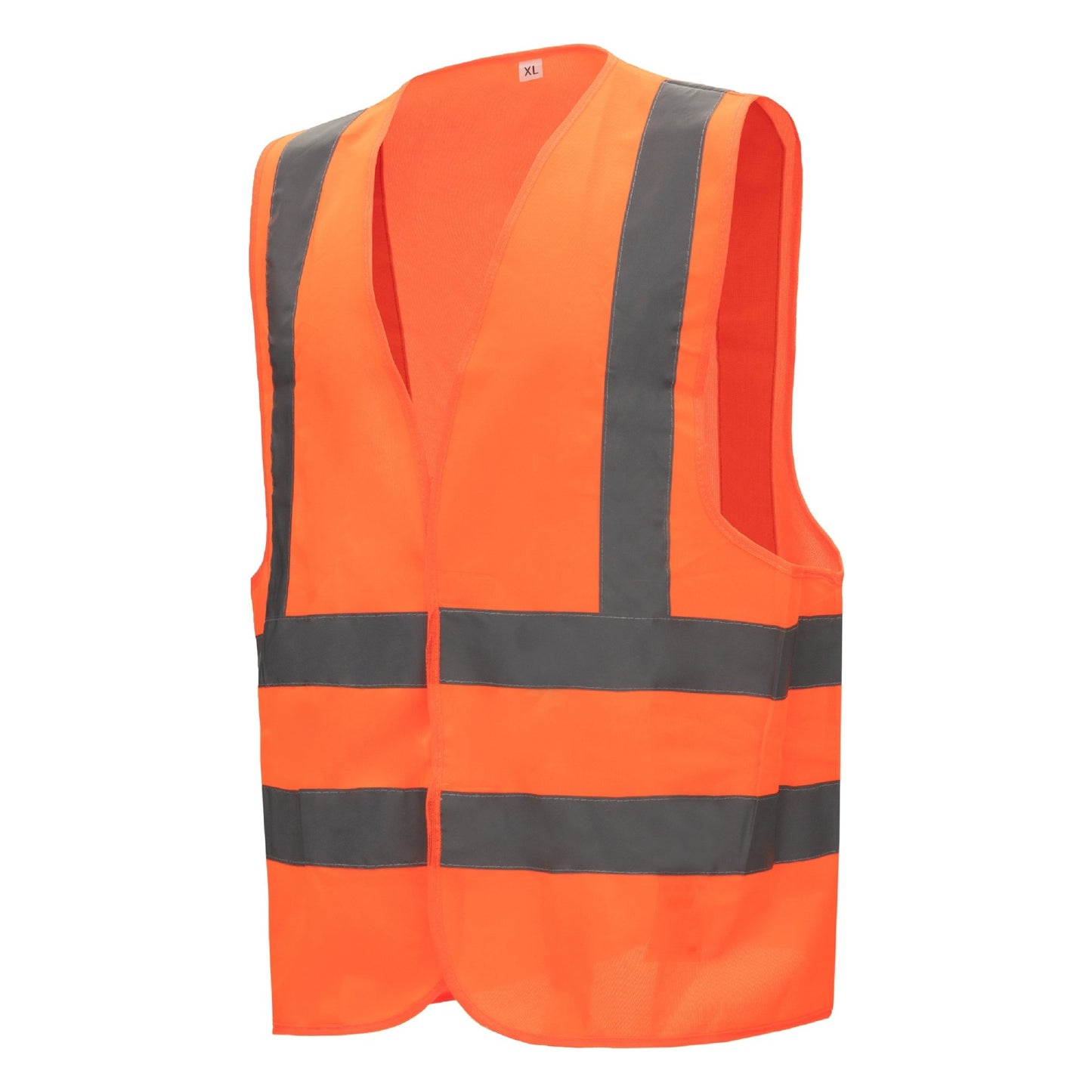 NITRAS synlig väst, neon orange, EN ISO 13688, EN ISO 20471 Polyester: 100% | Förpackning (1 st)