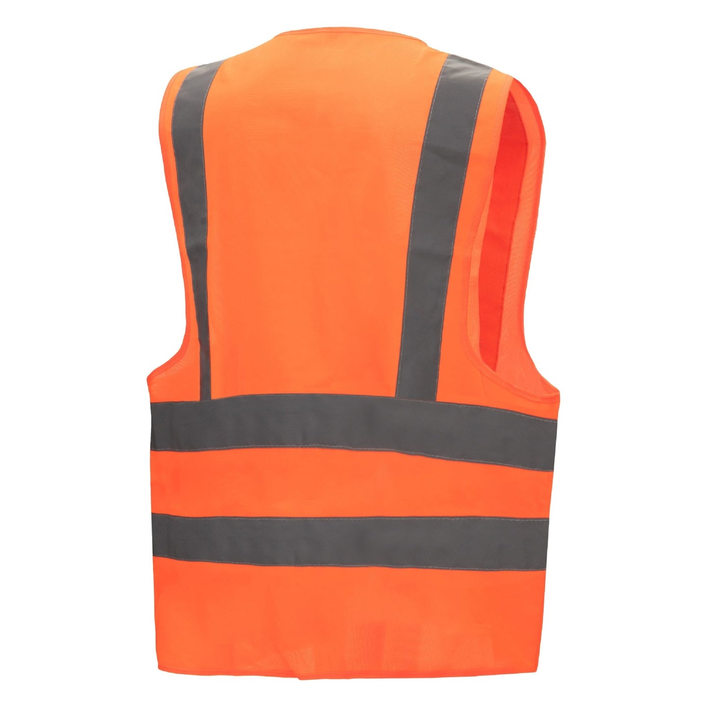 NITRAS synlig väst, neon orange, EN ISO 13688, EN ISO 20471 Polyester: 100% | Förpackning (1 st)
