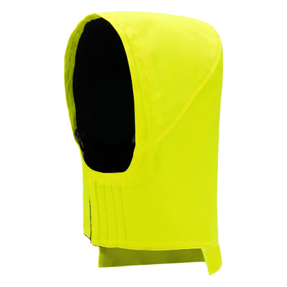 NITRAS avtagbar vinterhuva, neongul, OEKO-TEX polyester: 100% | Förpackning (1 st)