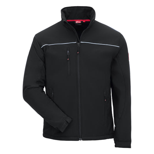 NITRAS MOTION TEX LIGHT, softshelljacka, svart