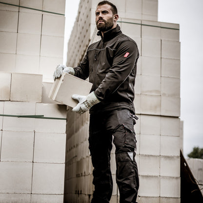 NITRAS MOTION TEX LIGHT, softshelljacka, svart