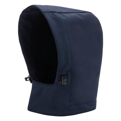 NITRAS avtagbar huva, marinblå, OEKO-TEX polyester: 94%; Elastan: 6 % | Förpackning (1 st)
