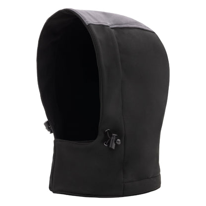 NITRAS avtagbar huva, grå/svart, OEKO-TEX polyester: 94%; Elastan: 6 % | Förpackning (1 st)
