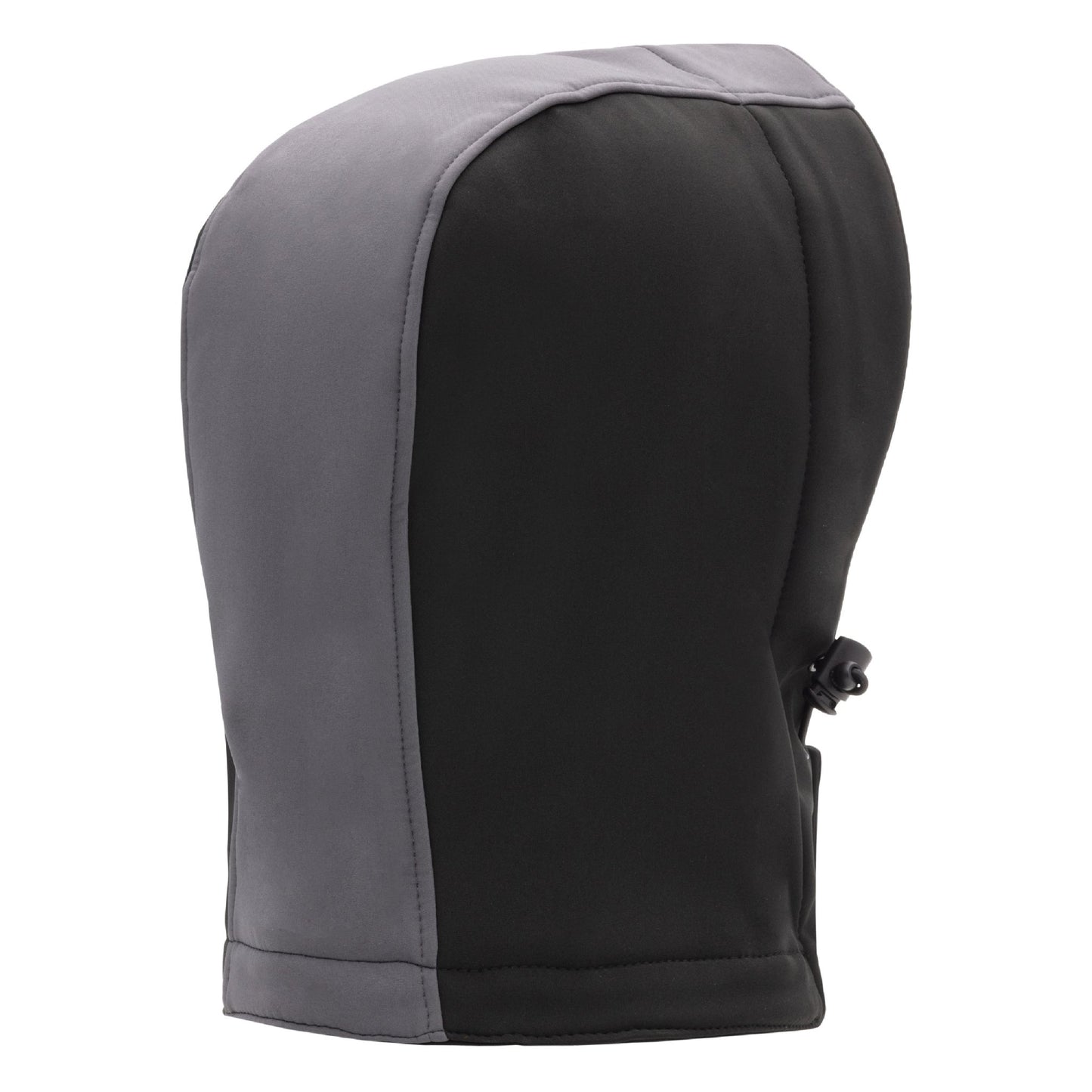 NITRAS avtagbar huva, grå/svart, OEKO-TEX polyester: 94%; Elastan: 6 % | Förpackning (1 st)