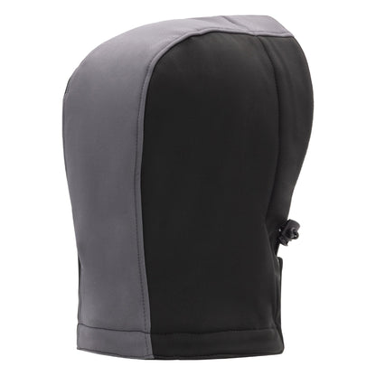 NITRAS avtagbar huva, grå/svart, OEKO-TEX polyester: 94%; Elastan: 6 % | Förpackning (1 st)