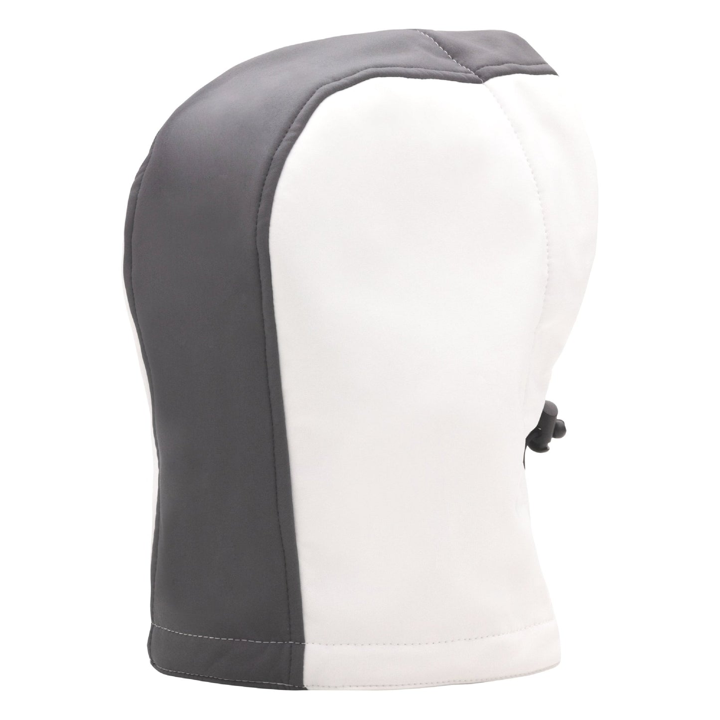 NITRAS avtagbar huva, vit/grå, OEKO-TEX polyester: 94%; Elastan: 6 % | Förpackning (1 st)
