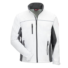 NITRAS MOTION TEX LIGHT, softshelljacka, vit/grå