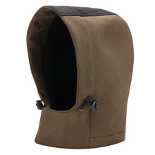 NITRAS avtagbar huva, brun/svart, OEKO-TEX polyester: 94%; Elastan: 6 % | Förpackning (1 st)