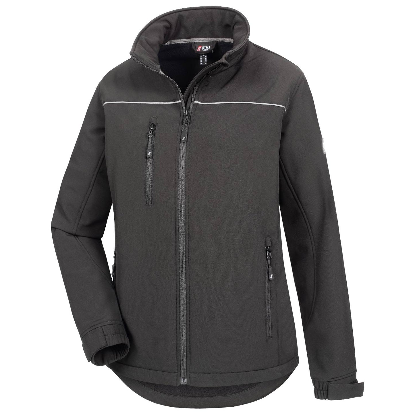 NITRAS MOTION TEX LIGHT, softshelljacka, svart