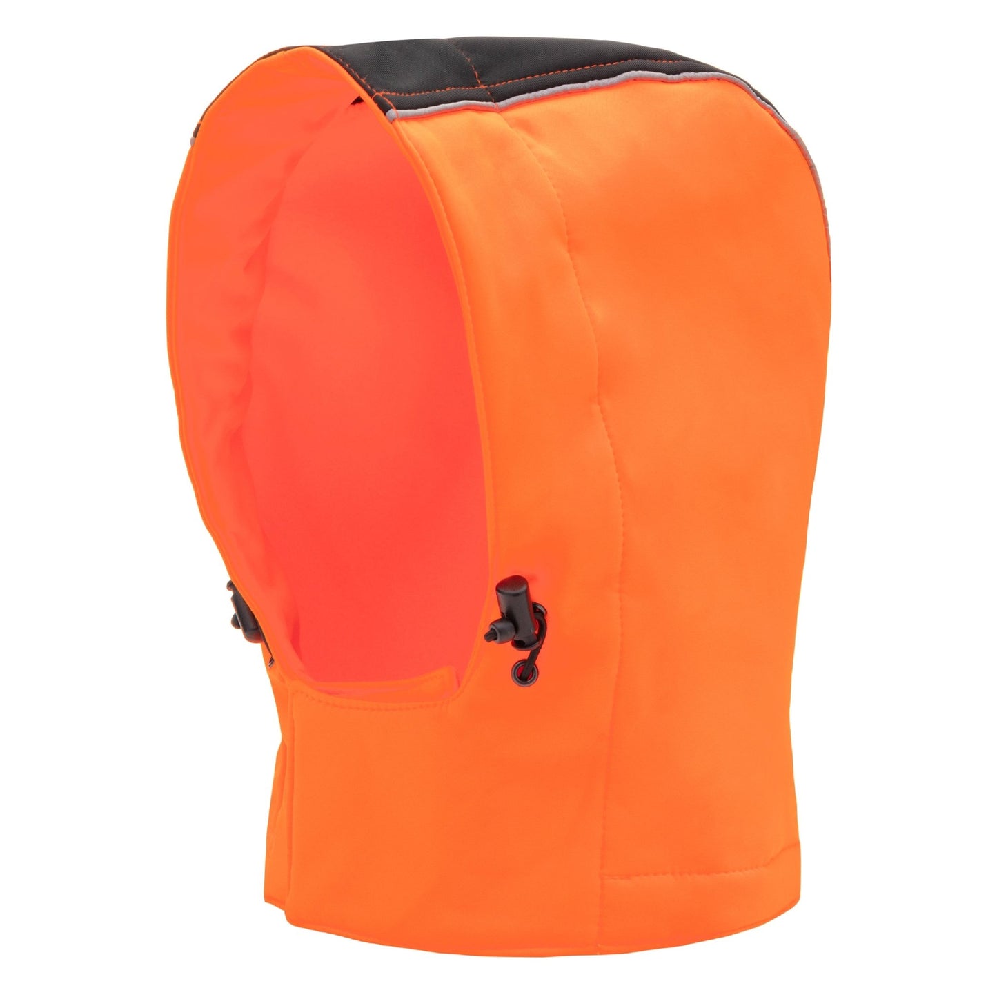 NITRAS avtagbar huva, neon orange / svart, OEKO-TEX polyester: 100% | Förpackning (1 st)