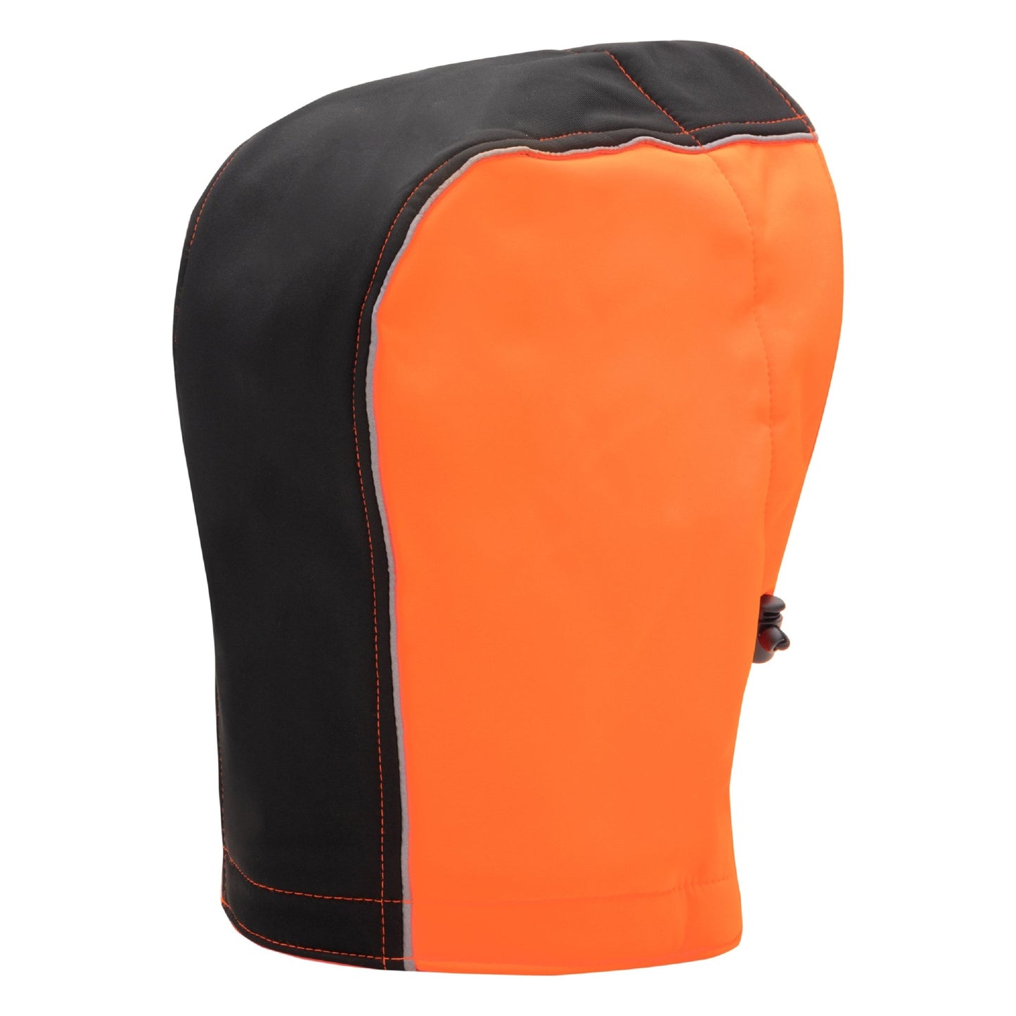 NITRAS avtagbar huva, neon orange / svart, OEKO-TEX polyester: 100% | Förpackning (1 st)