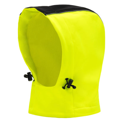 NITRAS avtagbar huva, neongul/svart, OEKO-TEX polyester: 100% | Förpackning (1 st)