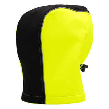 NITRAS avtagbar huva, neongul/svart, OEKO-TEX polyester: 100% | Förpackning (1 st)