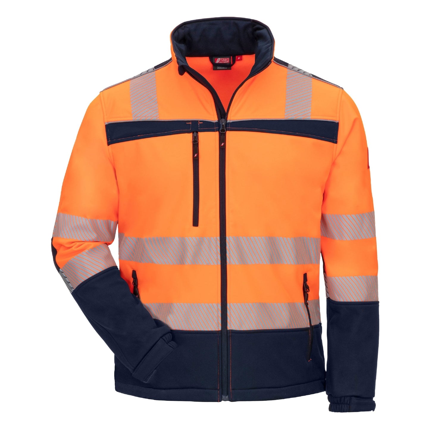 NITRAS MOTION TEX VIZ, softshelljacka med hög synlighet
