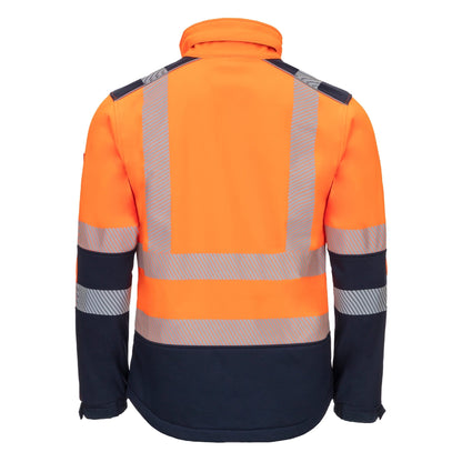 NITRAS MOTION TEX VIZ, softshelljacka med hög synlighet