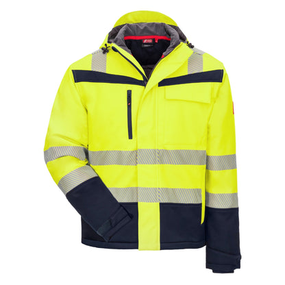 NITRAS MOTION TEX VIZ PLUS, vinter softshelljacka med hög synlighet