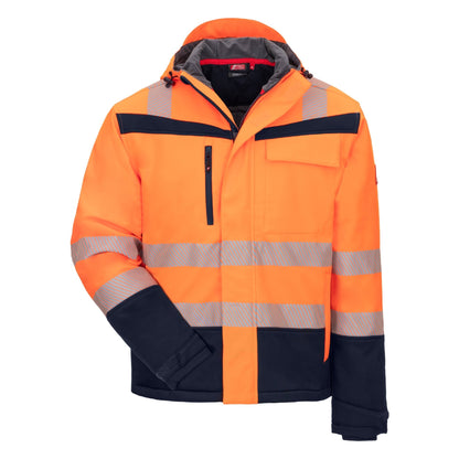 NITRAS MOTION TEX VIZ PLUS, vinter softshelljacka med hög synlighet