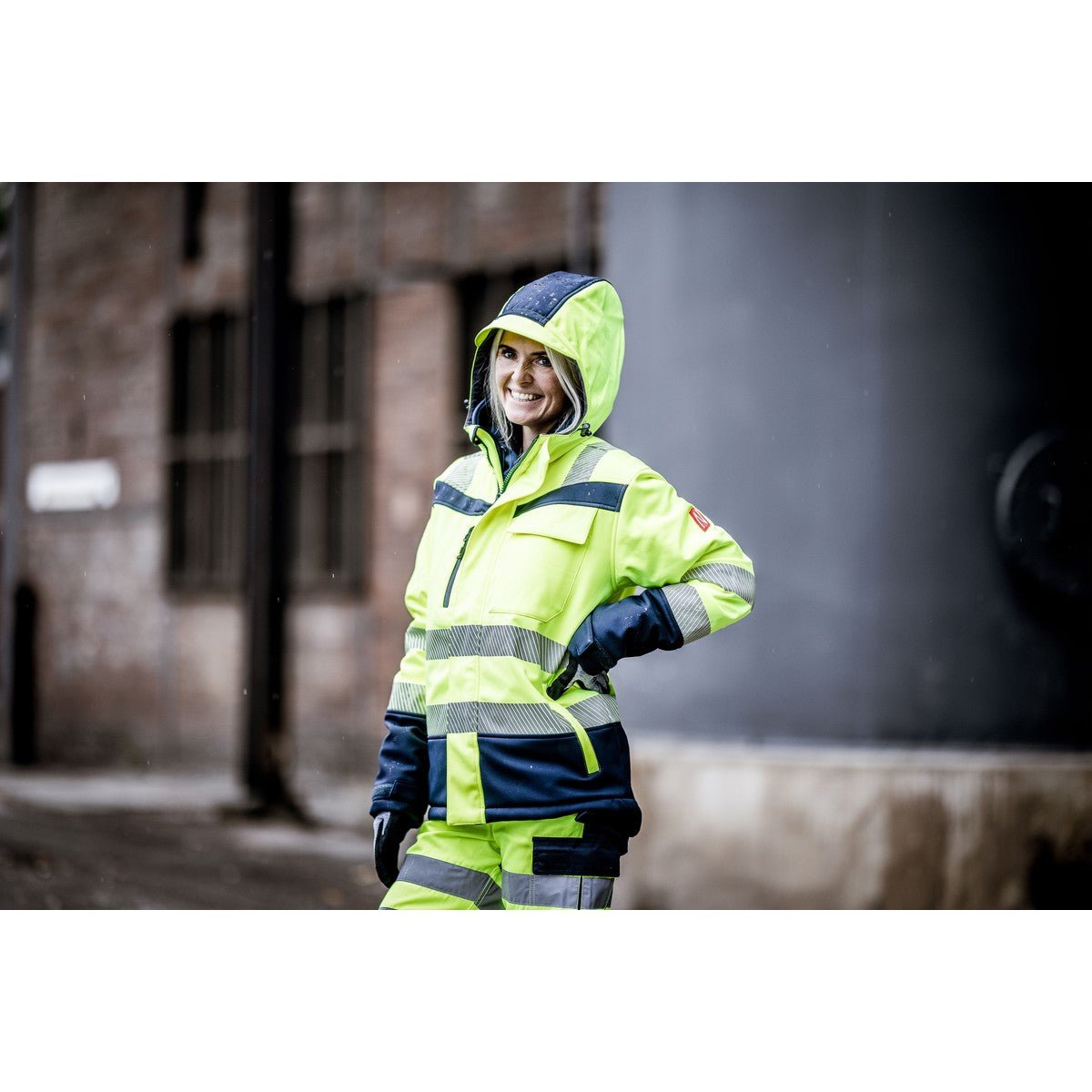 NITRAS TAEKI skärskyddshandskar, blå/svarta