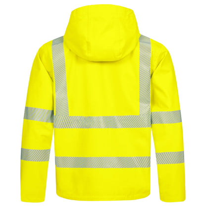 NITRAS MOTION TEX VIZ PLUS, regnjacka med hög synlighet