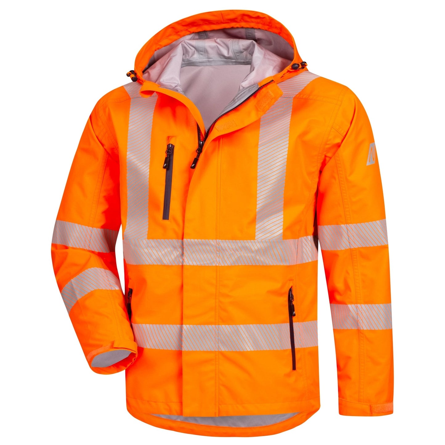 NITRAS MOTION TEX VIZ PLUS, regnjacka med hög synlighet
