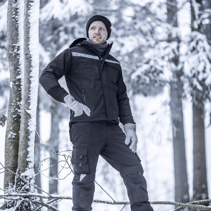 NITRAS MOTION TEX PLUS, vinterjacka, svart