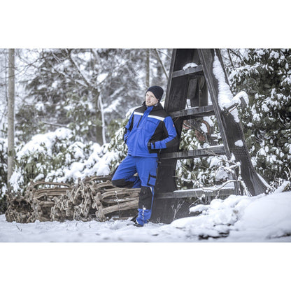 NITRAS MOTION TEX PLUS, vinterjacka, kungsblå/svart