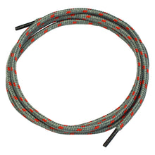 NITRAS skosnören, grå/röd | Förpackning (1 par)