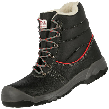 NITRAS STEP MID+ W, S3 skyddsvinterstövlar, mellanhöga, svarta