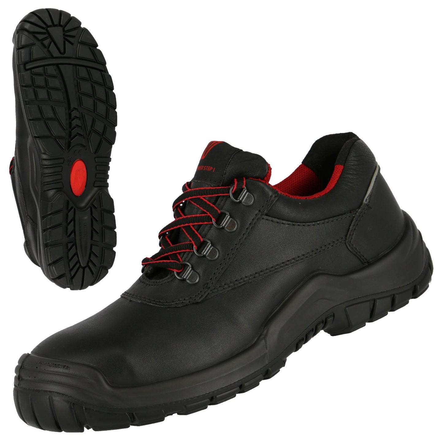 NITRAS POWER STEP, S3 HRO SRC skyddsskor, svarta