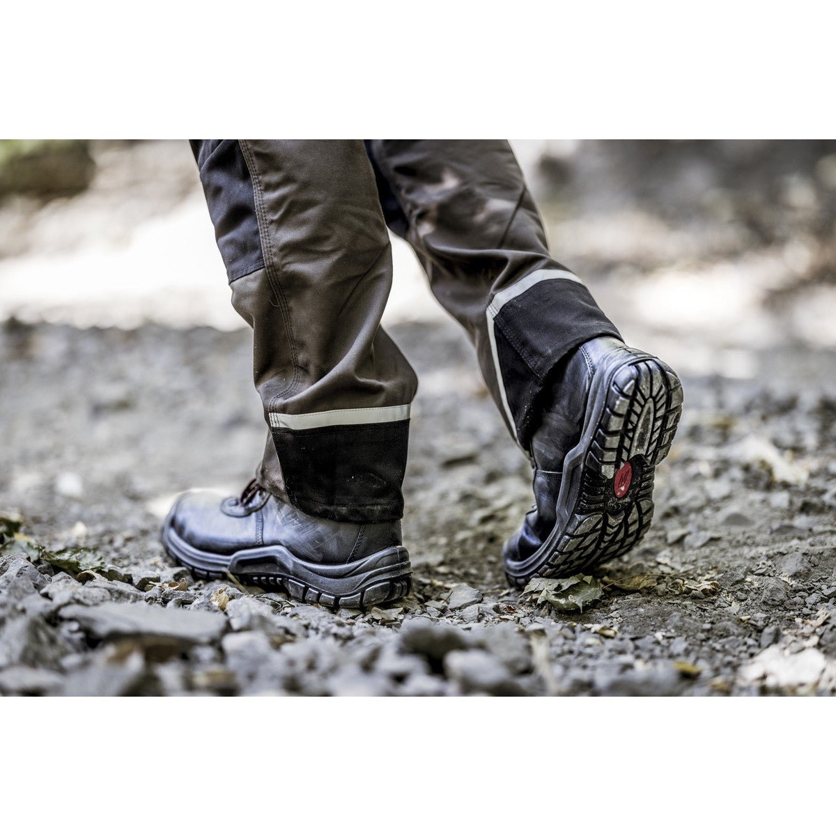 NITRAS POWER STEP MID, S3 HI HRO säkerhetsstövlar, mellanhöga, svarta