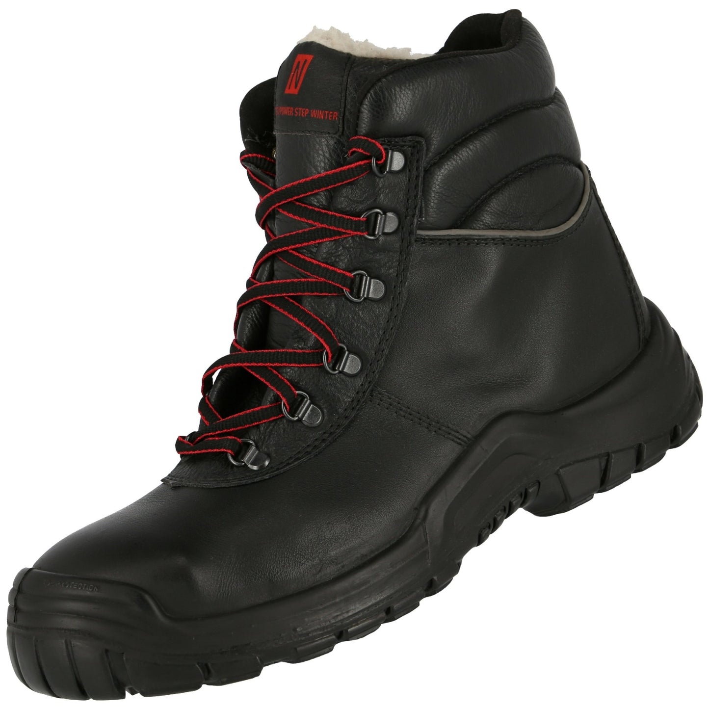 NITRAS POWER STEP MID+, S3 CI HI HRO SRC säkerhetsvinterstövlar, mellanhöga, svarta