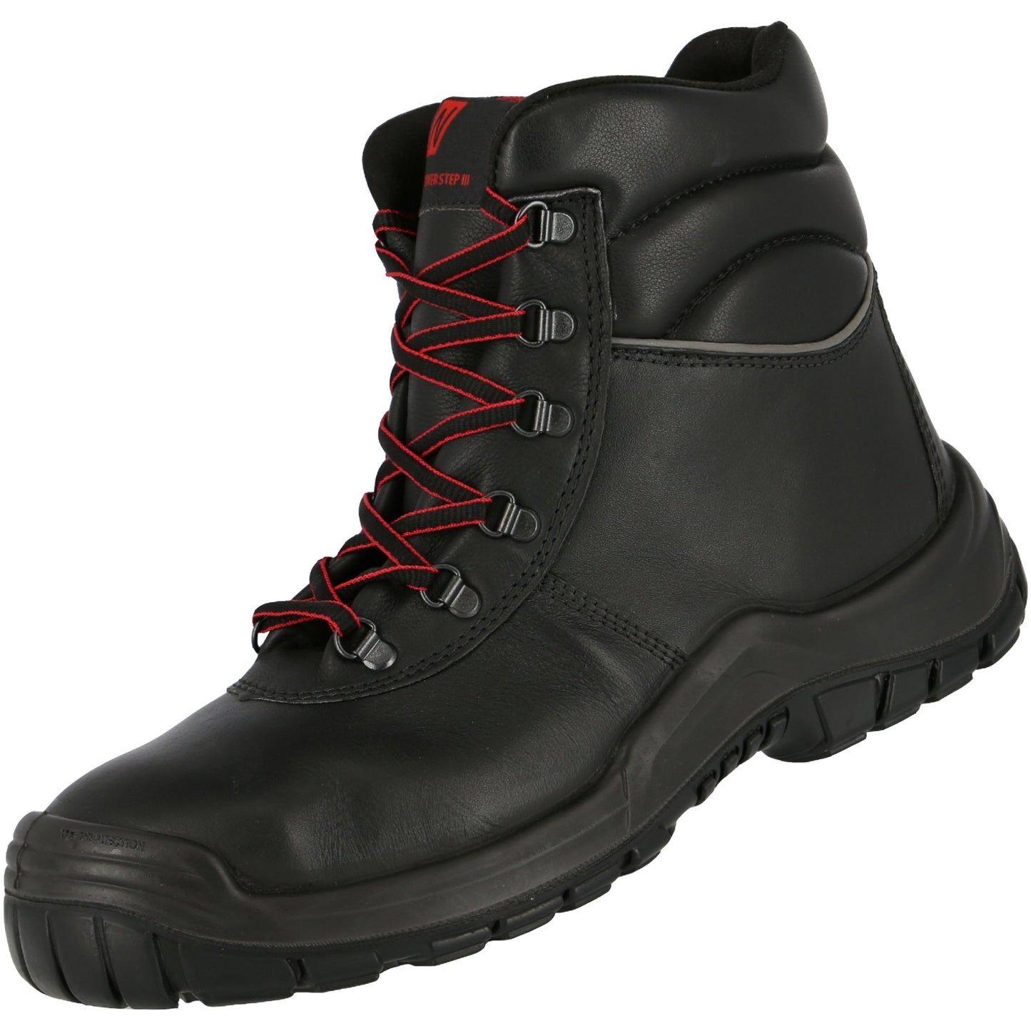 NITRAS POWER STEP MID+, S3 CI HI HRO säkerhetsstövlar, höga, svarta