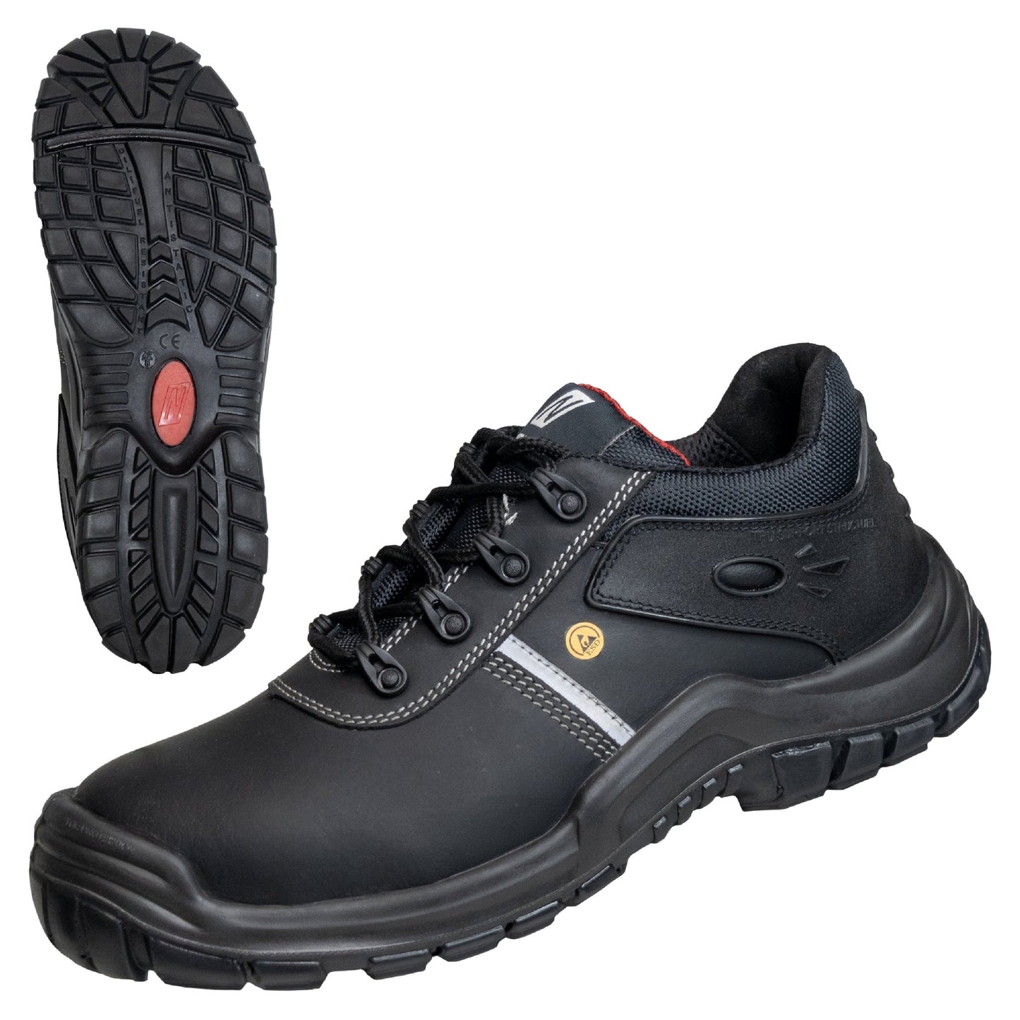 NITRAS UTILITY STEP, S3L CI FO SR skyddsskor, svarta