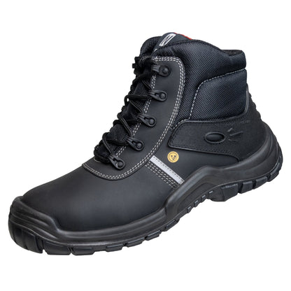 NITRAS UTILITY STEP MID, S3L CI FO SR skyddsstövlar, svarta
