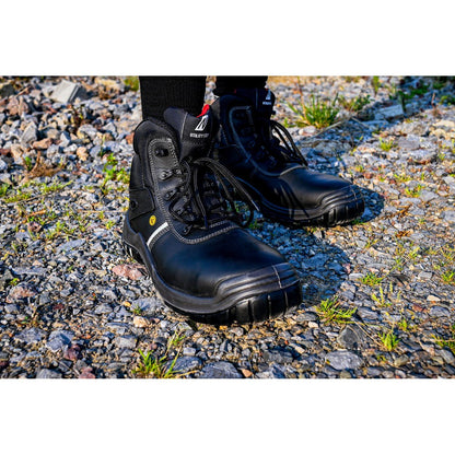 NITRAS UTILITY STEP MID, S3L CI FO SR skyddsstövlar, svarta