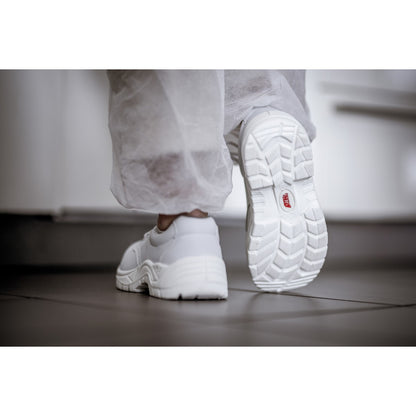 NITRAS CLEAN STEP, S2 skyddsskor, vit