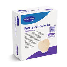 Hartmann PermaFoam Classic Trakeostomi 8x8cm P10 | Förpackning (10 stycken)