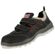 NITRAS SPORT STEP SA, S1P säkerhetssandaler, svarta