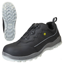 NITRAS SPORT STEP FIT, låga säkerhetsskor, svarta