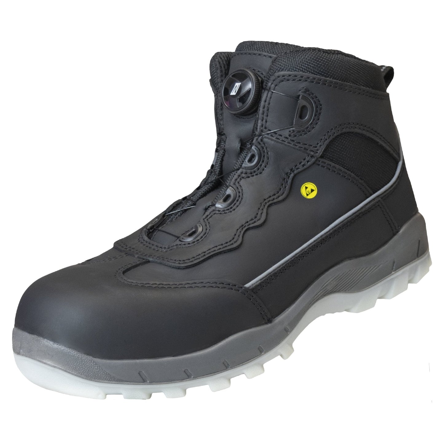 NITRAS SPORT STEP MID FIT, skyddsstövlar, mellanhöga, svarta