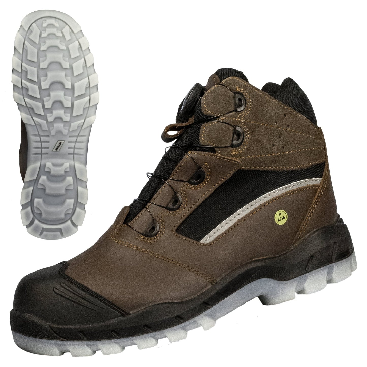 NITRAS TOUGH STEP MID FIT, S7S CI FO SR säkerhetsstövlar, medelhöga