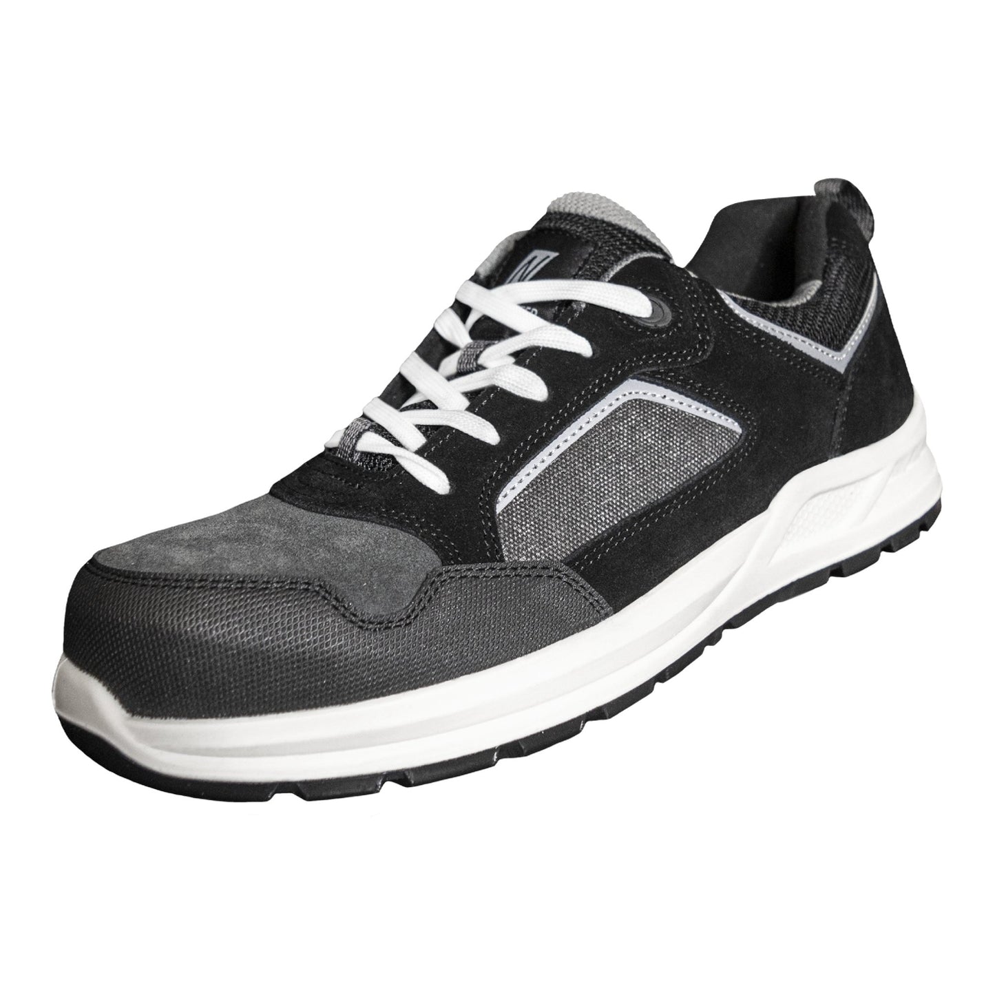 NITRAS CLASSIC STEP, S1P skyddsskor, grå/svart