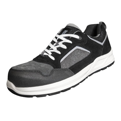 NITRAS CLASSIC STEP, S1P skyddsskor, grå/svart