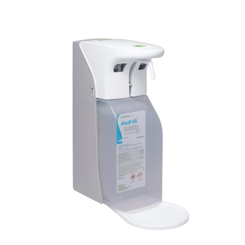 Saraya ADS-500/1000 desinfektionsmedel & tvål dispenser (batterier ingår ej) | 1 st