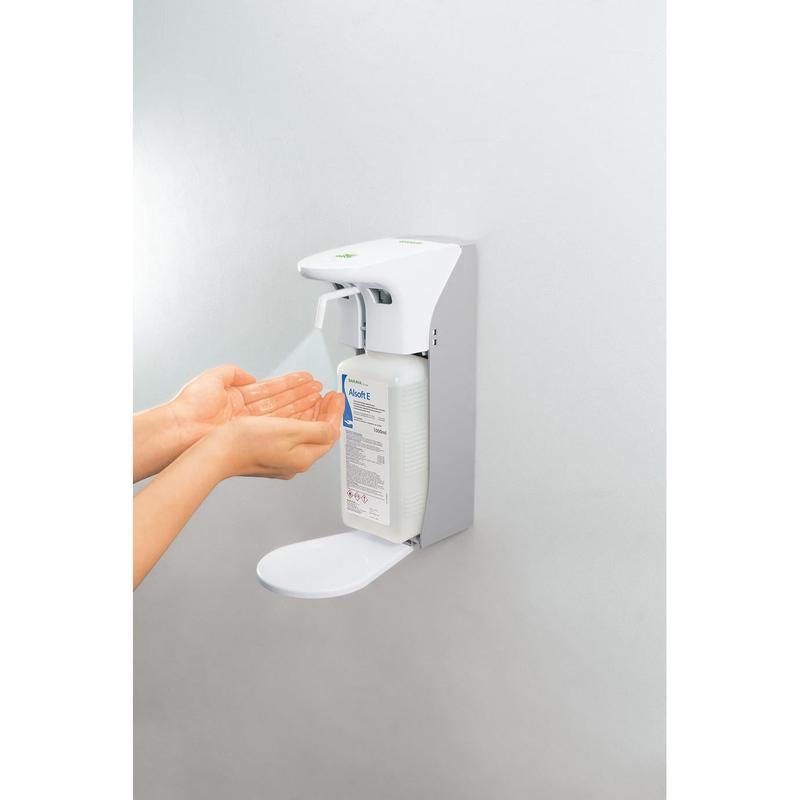 Saraya ADS-500/1000 desinfektionsmedel & tvål dispenser (batterier ingår ej) | 1 st