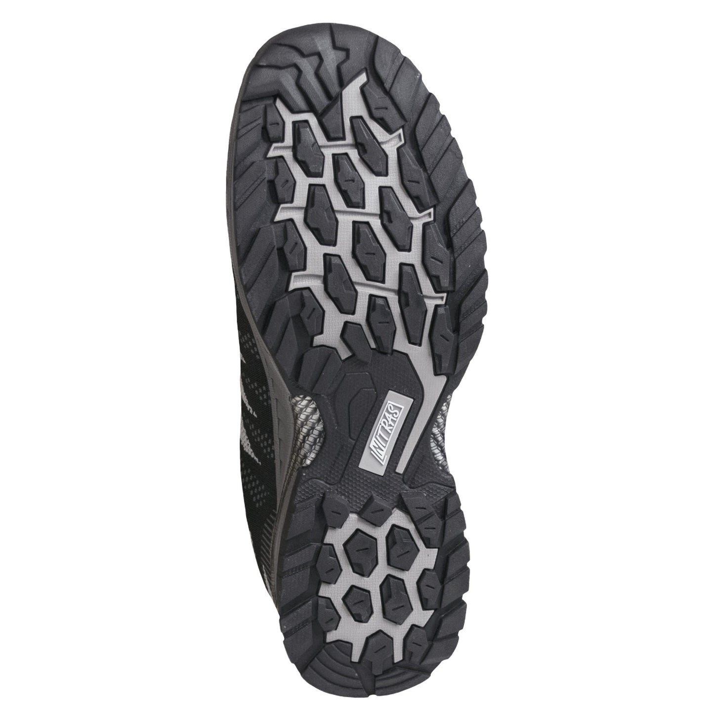 NITRAS PRO STEP FIT, skyddsskor, svart/grå
