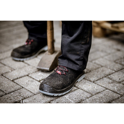 NITRAS MICRO STEP MID, S1 P säkerhetsstövlar, mellanhöga, svarta