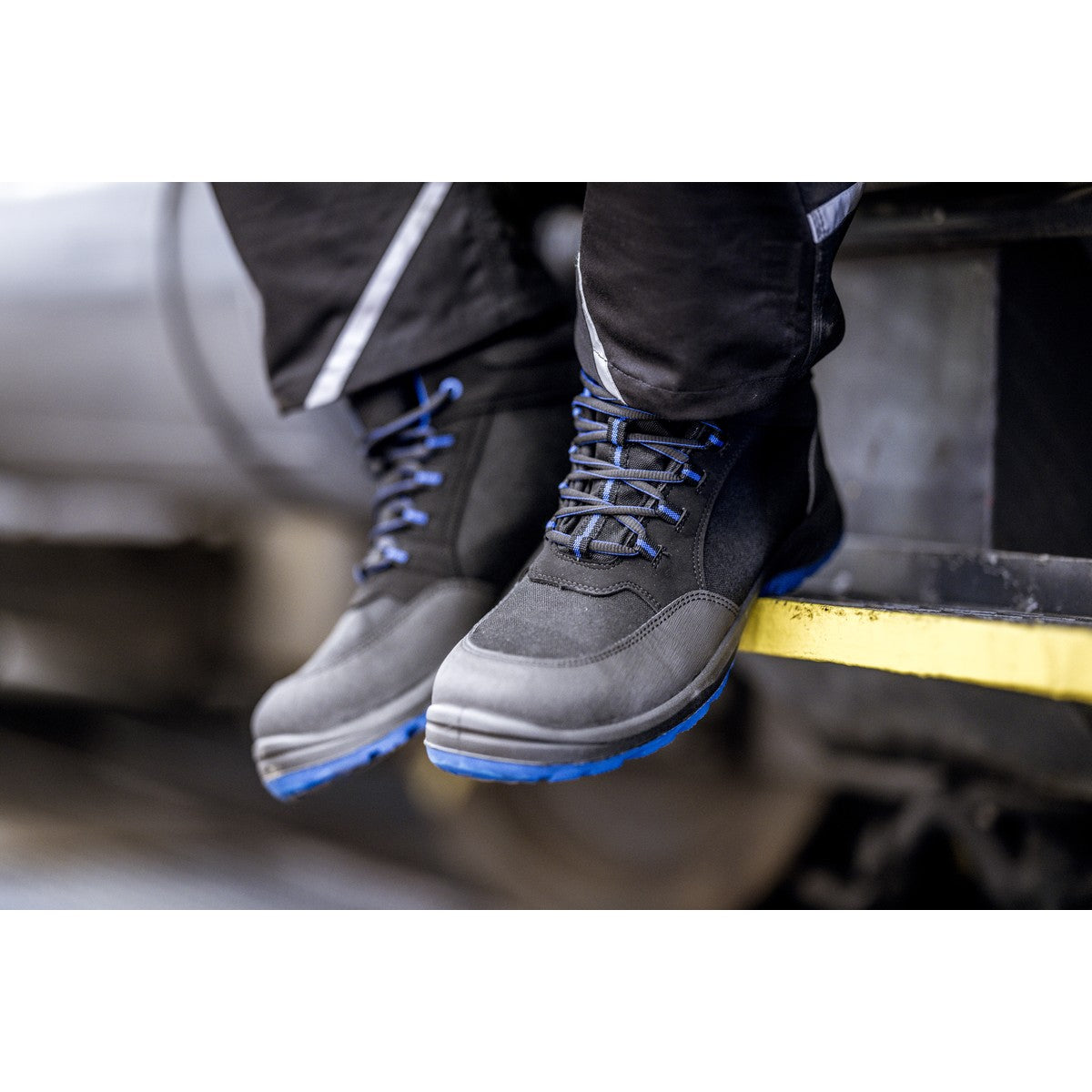 NITRAS SOLID STEP MID, skyddsstövlar, mellanhöjd